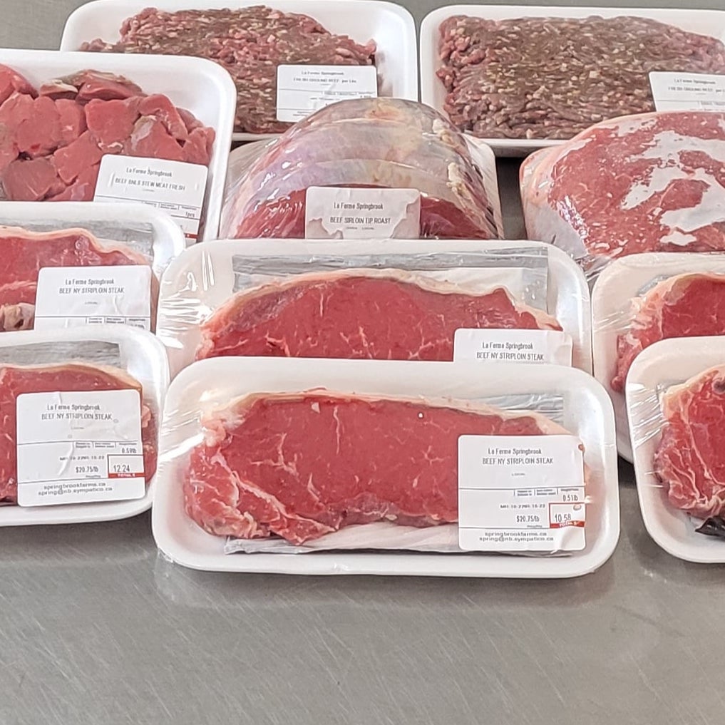 Assorted Beef Bulk Pack - Various Cuts - 22.5kg (50 lbs) - Oonnie - Malica Farms