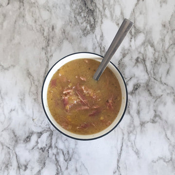 Easy Leftover Soup - Ham & Split Pea - Oonnie