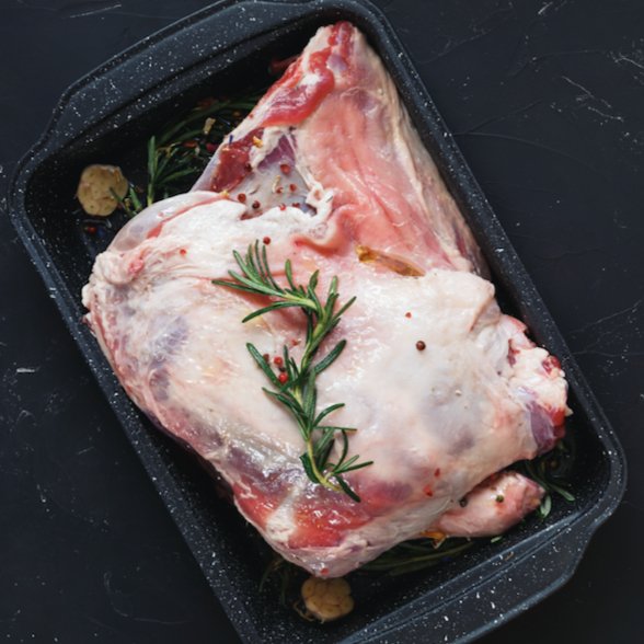 Bone-In Lamb Shoulder Roast - 2.5lb - Forage Market - Kestrel Flats Farm