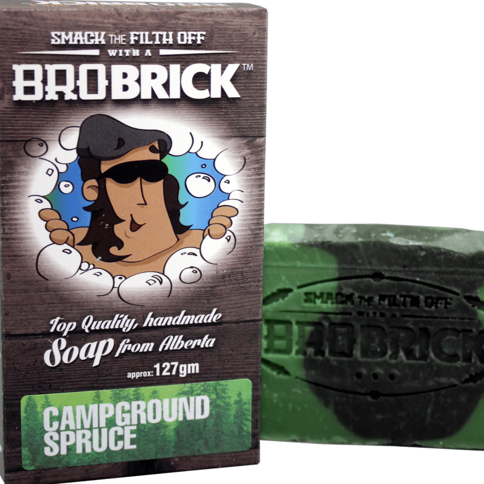 Bro Brick Soap - Campground Spruce - avg/ea - Forage Market - Bro Brick