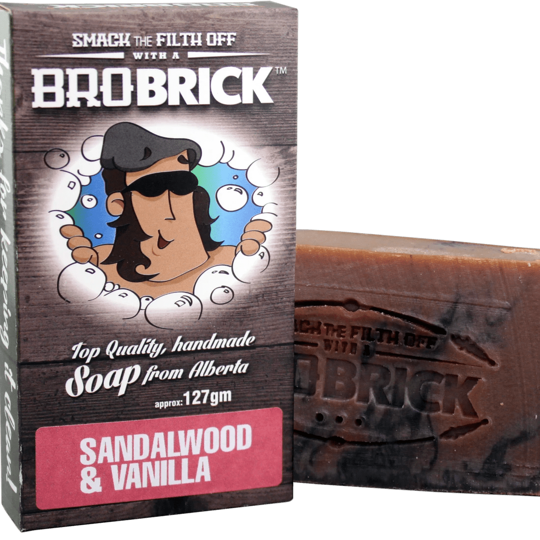 Bro Brick Soap - Sandalwood & Vanilla - avg/ea - Forage Market - Bro Brick