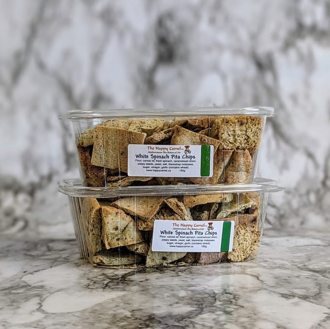 Spinach Pita Chips - 150g - Forage Market - The Happy Camel