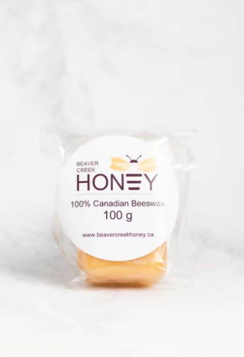 100% Pure Beeswax - 100 grams - Oonnie - Beaver Creek Honey