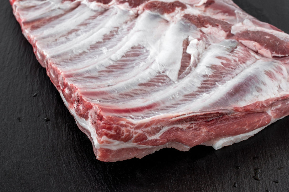 BBQ Pork Back Ribs - 2 Slabs - 3KG - Oonnie - AAA Natural Foods