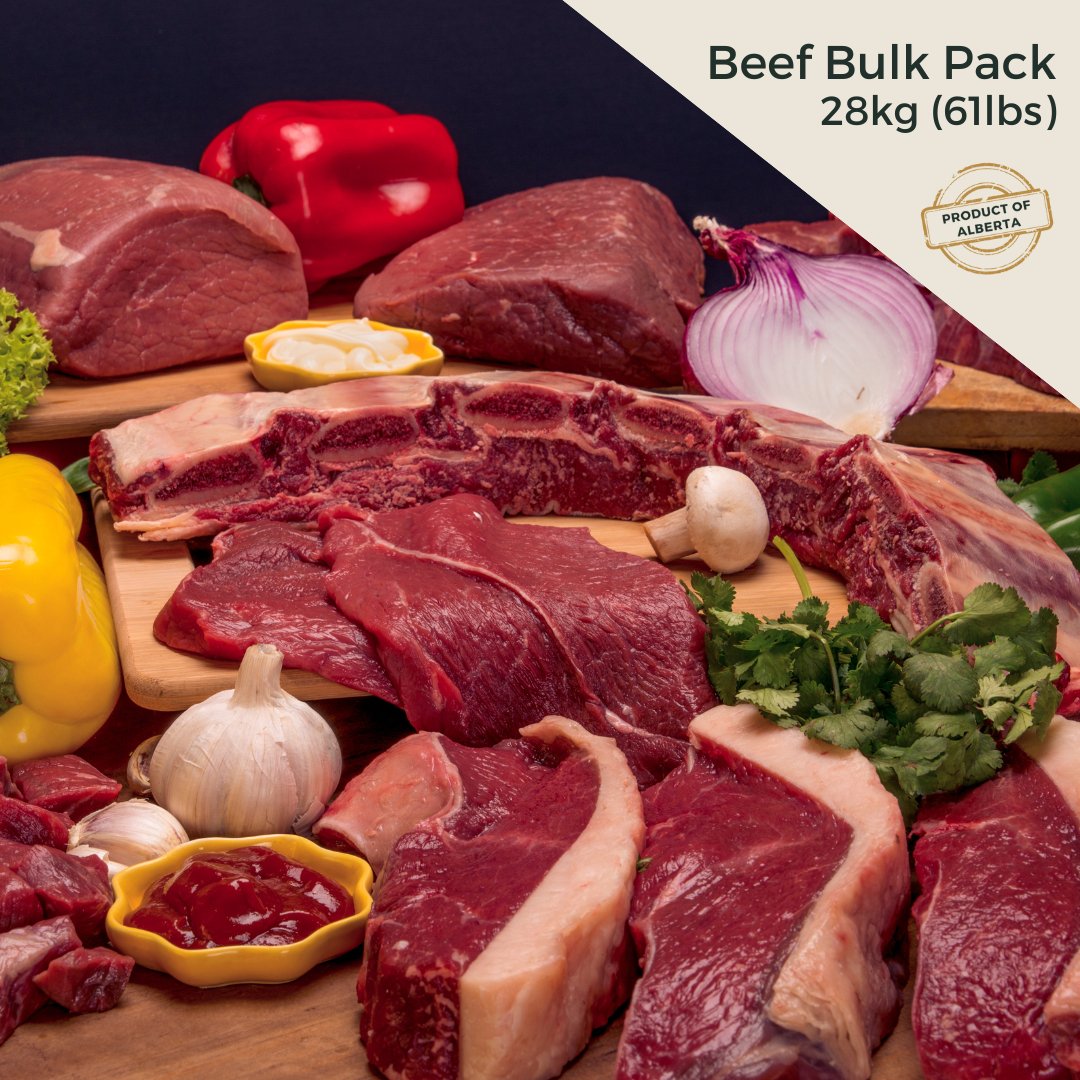 Beef Bulk Pack - 28KG (61 lbs) - Oonnie - Malica Farms