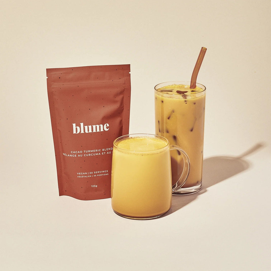 Cacao Turmeric Blend - Superfood Latte Powder - 100 grams - Oonnie - Blume