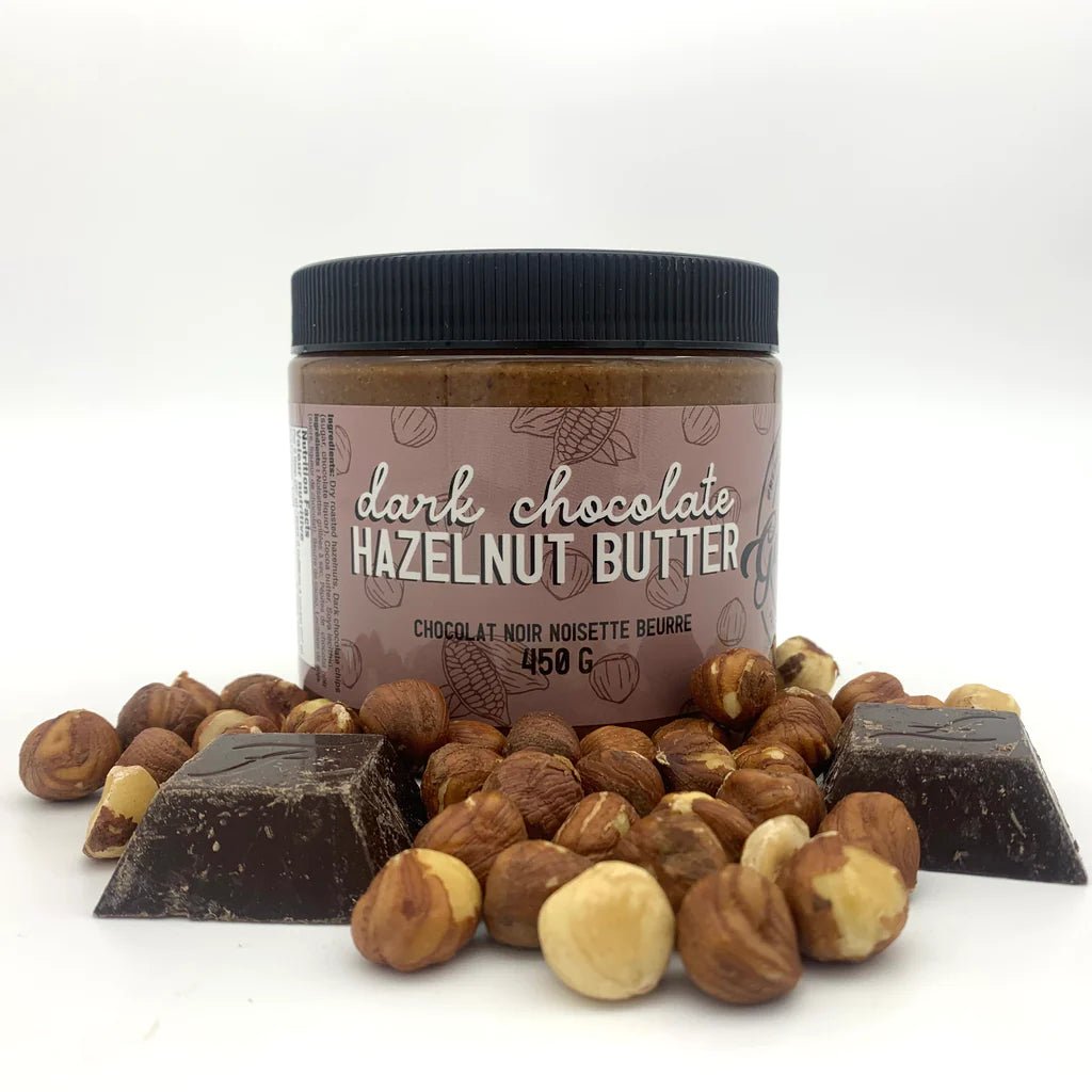 Dark Chocolate Hazelnut Butter- 450g - Oonnie - Going Nuts