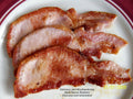 Drycured Unsmoked Back Bacon Slices - 454 Grams - Gluten Free - Keto - Oonnie - Irvings Farm Fresh Pork