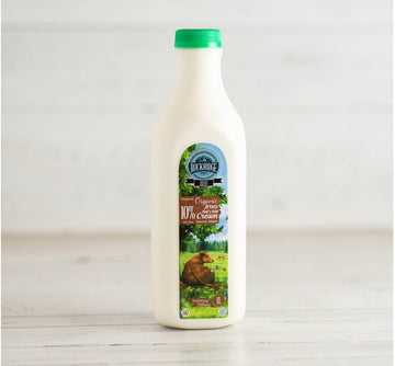 Half & Half Cream 10% - 1L - AB - Oonnie - Rock Ridge Dairy