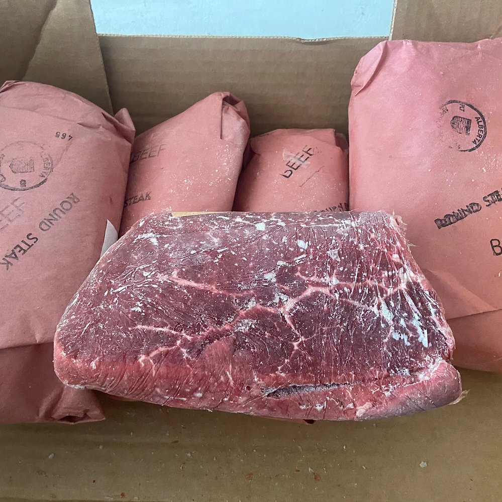 Inside Round Steak Bulk Pack - 4.5KG (10lbs) - Oonnie - Malica Farms