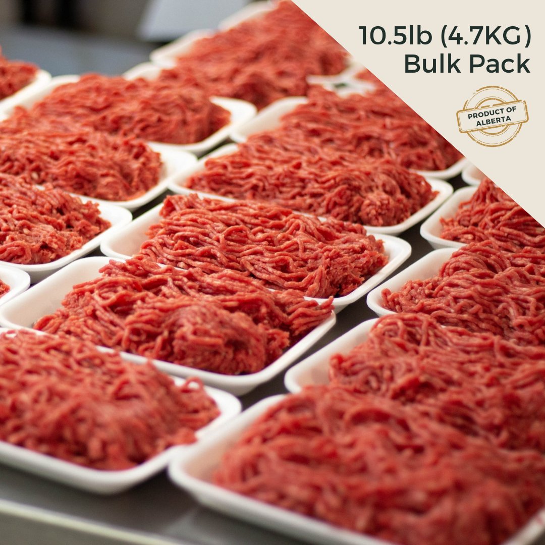 Lean Ground Beef Bulk Pack - 4.7KG (10.5lbs) - Oonnie - Malica Farms