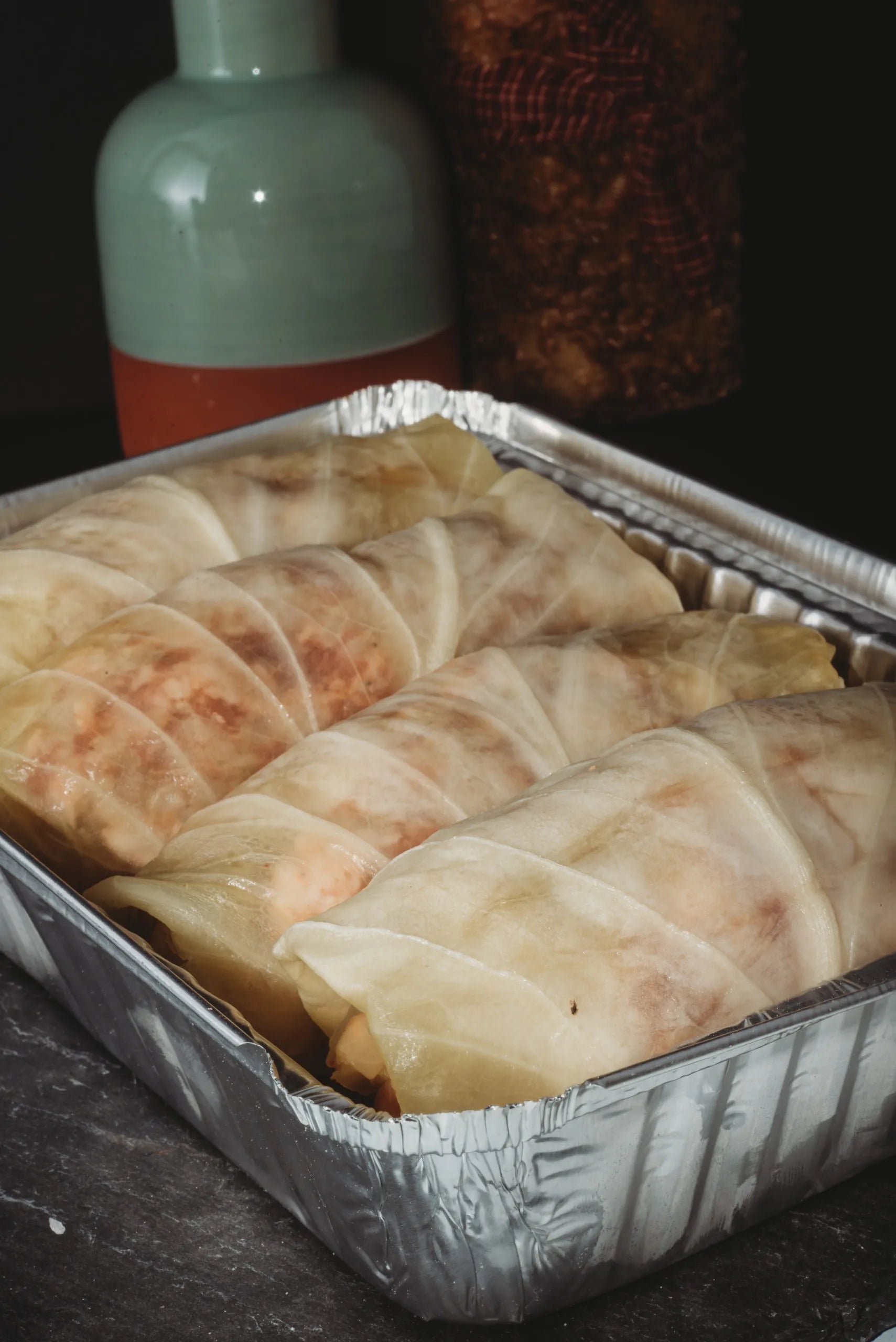 Organic Beef and Super Grains Cabbage Rolls - 454 Grams - Oven Ready - Oonnie - Pierogerie Polish Foods
