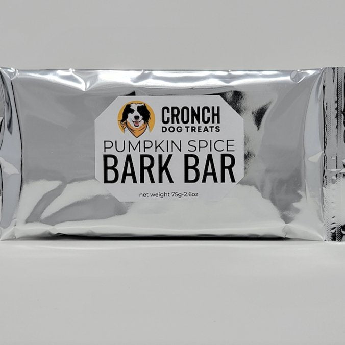 Pumpkin Spice Bark Bar - 75g - Oonnie - Cronch Dog Treats