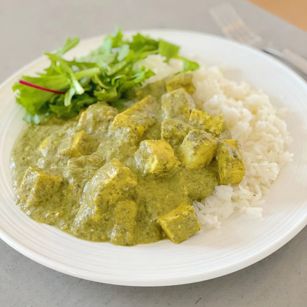 Saag Paneer Curry - 1 litre - Vegan - Gluten free - Oonnie - Goodstock Foods