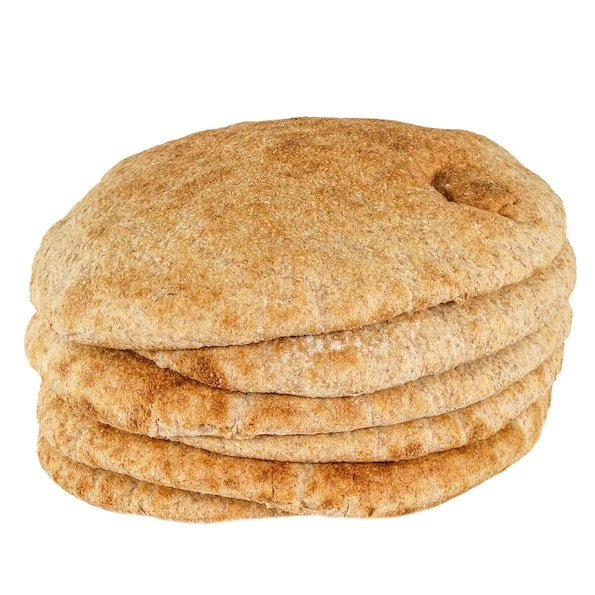 Whole Wheat Pitas - 8 Pack - Oonnie - The Happy Camel